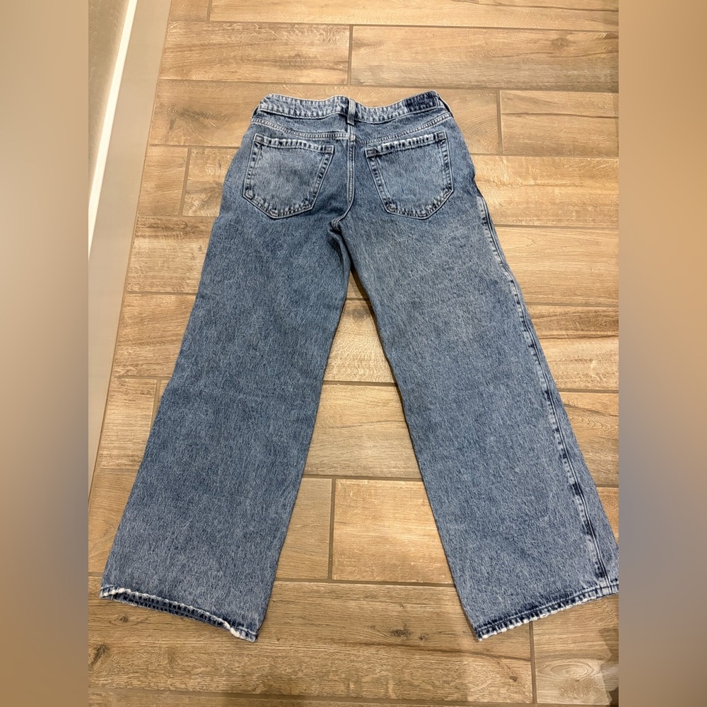 Hollister Low Rise Baggy Wide Leg Women's Jeans size 27 short - Picture 5 of 5